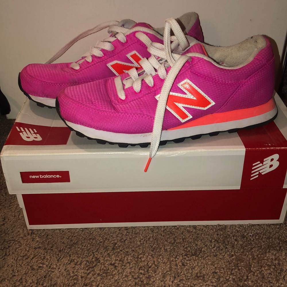 Pink & Orange New Balance